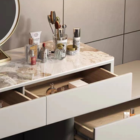 Meubles de chambre à coucher YSS vente directe d'usine en Chine meuble-lavabo de maquillage bon marché avec miroir/coiffeuse de chambre