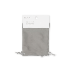 Sac en velours 7x9 cm gris 2 pièces - Product Image 1