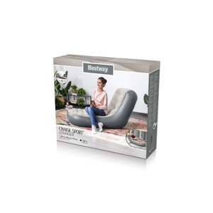 Sillón Reclinable Inflable Bestway 75064, Cómodo Sofá Cama Acolchado - Product Image 6
