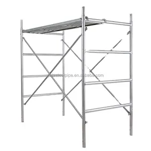 Galvanized Scaffold Frames Scaffold H Frame Steel mobile scaffolding frame For Construction