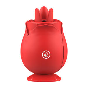 7 Vibrationsmodi und 3-Schritt-Saugfunktion <span class=keywords><strong>2</strong></span>-in-1 Rosen-<span class=keywords><strong>Vibrator</strong></span> Sexspielzeug für Frauen Masturbation Dreizungen-Massagegerät - Product Image 4