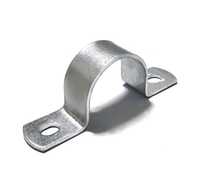Collier de serrage en U à double trou en acier inoxydable 304 pour conduite électrique, raccords de tuyauterie métallique, boulons, garantie 3 ans, OEM/ODM