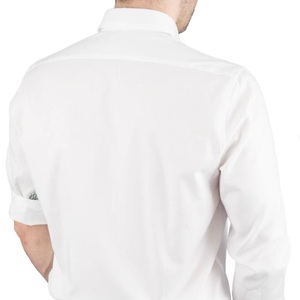 Camisa Formal Bávara para Hombre, Estilo Oktoberfest, Combinación de Colores Blanco y Verde, Corte Regular, con un Solo Bolsillo en el Pecho - Product Image 3