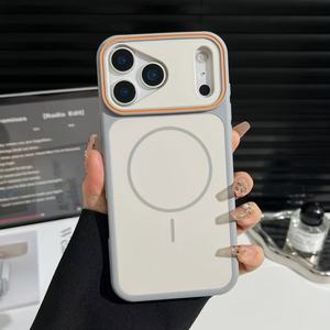Funda Magnética Antichoque de Alta Calidad con Carga Inalámbrica y Acabado Mate Esmerilado para iPhone 17 Pro Max 16 Pro 15 14 13 12 <span class=keywords><strong>11</strong></span> - Product Image 4