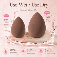 Ensemble de 46 outils de beauté de luxe, grand ensemble de pinceaux de maquillage, éponges de maquillage, pinceaux pour le visage, les yeux, le fard à joues, la poudre, etc.