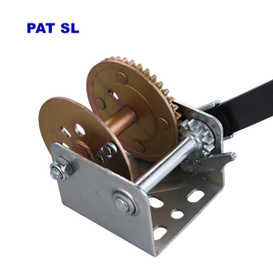 กว้านมือขนาดเล็กคุณภาพสูงแบบพกพา 1 ทิศทาง รับน้ำหนัก 800 ปอนด์ พร้อมลวดสลิงและเฟืองชุบสังกะสีสี - Product Image 3