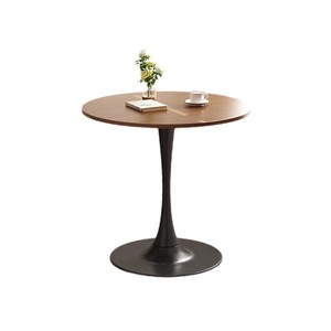 American <strong>Tulip</strong> Wooden Round Multi-functional Coffee <strong>Table</strong> with Side <strong>Table</strong> and Chair Combination for Living Room Home Use - Product Image 5