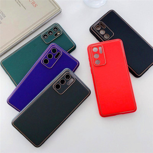 เคสกันกระแทกสุดหรูสำหรับ <span class=keywords><strong>iPhone</strong></span> 16 Pro Max 15 14 Plus 13 17 16E แอร์มือถือหนังฝาครอบหลัง - Product Image 4