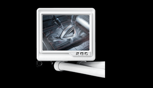 NOUVEAU R-O-G RYUJIN III 360 ARGB EXTREME blanc Roulement à billes à fluide dynamique - Product Image 4