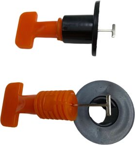 Bases de nivelación de baldosas de cerámica <span class=keywords><strong>para</strong></span> suelo Clip 2mm 1mm Sistema de espaciadores 1/16 Kit 1000 Clips y <span class=keywords><strong>cuñas</strong></span> - Product Image 5