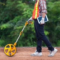 Roue de mesure mécanique, roue de mesure pour la marche, 318 mm/12 pouces
