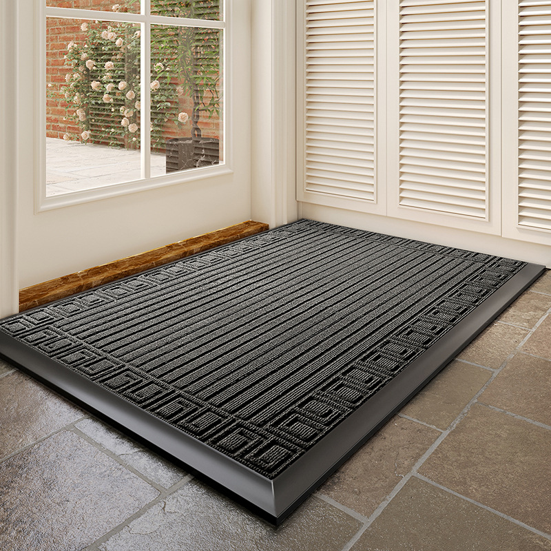 U-shaped rubber pad - Smoky gray