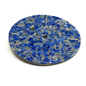 Lapis Lazuli Mặt Đồng Hồ Đá Quý Mặt Đồng Hồ Thạch Anh Dây Da Trang Sức Đá Quý - Product Image 3