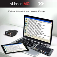 Escáner de Diagnóstico Automotriz OBD2 VLinker MC 3.0 de 12V con Bluetooth, Compatible con Actualización de Firmware