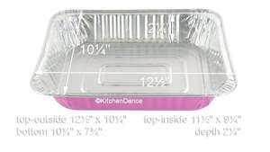 Logo personnalisé Conteneur en papier d'aluminium de la compagnie aérienne Casserole de transport Casserole en papier d'aluminium avec couvercle - Product Image 6