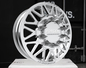 Jantes forgées personnalisées 8 ou 10 trous, robustes, pour pick-up, 22, 24, 26, 28, 30 pouces, 26x8.25, 8x200, 8x165.1 pour Ford F350, F450, Dodge <span class=keywords><strong>Ram</strong></span> <span class=keywords><strong>3500</strong></span> - Product Image 2