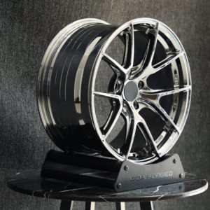 Cerchi Forgiati VS5RS Triple Chrome con Finitura Lavorata a <span class=keywords><strong>Macchina</strong></span>, 18 19 20 21 Pollici, 5 Razze a Y, Deep Dish, Leggeri, 5x114.3 5x120 per F20 M3 - Product Image 5