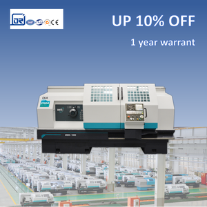 เครื่องกลึงซีเอ็นซีแบบราบความแม่นยำสูง เครื่องกลึงแนวนอนแบบราบ เครื่องกลึงซีเอ็นซี ราคาเครื่องกลึงซีเอ็นซี รุ่น CKA6180 - Product Image 1