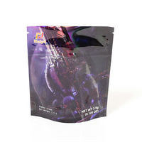 Offre Spéciale sac en Mylar imprimé personnalisé, petit sac debout anti-odeur en Stock, pochette debout, imprimante numérique