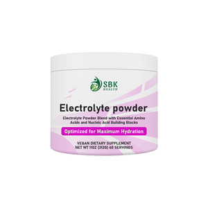 Poudre de boisson électrolytique non OGM à faible MOQ avec acides aminés essentiels et acides nucléiques pour augmenter la masse musculaire - Product Image 1