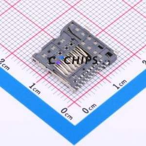 693071020811 SD Card / Memory Card Connector Connector Self-Return Type MicroSD Card (TF Card) 1.85mm - Product Image 2