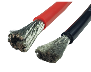Câble en cuivre étamé ultra flexible en silicone toronné <span class=keywords><strong>2</strong></span>/0AWG 75mm² pour chauffage, isolé, pour extérieur, basse et haute température - Product Image 1
