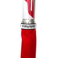 Forksaver WP 48mm Chaussettes de protection pour fourche respirantes en Spandex/Nylon, style décontracté et sportif, motif à pois, couleurs Blanc Vert Rouge, Fabriqué en Italie