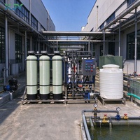 Filtre à eau par ultrafiltration 1000 LPH, filtre à eau potable commercial UF 1000 pour la réutilisation des eaux usées