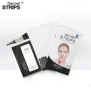 OEM Etiqueta Privada vitamina C colágeno cristal mascarilla adelgazante en forma de V tiras de gel para colágeno Facial V hoja de mascarilla - Product Image 3