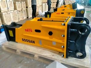 เครื่องแยกแกน soosan ไฮดรอลิก SB 70กล่องสภาพใหม่สำหรับรถขุดขนาด16-21ตันเครื่องจักรก่อสร้างที่มีสิ่ว - Product Image 2