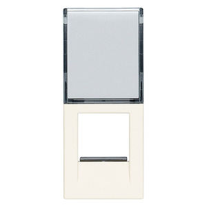Adaptateur Rj45 Infra Plus blanc 2,2 x 5,3 x 1,9 cm pour la connectivité réseau - Product Image 1