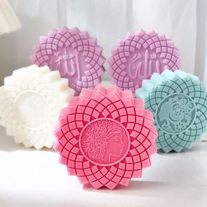 2025 New Product Ideas Handmade Soap Custom Resin Candle <b>Silicone</b> Mold Disposable Islamic Art Candle Mold Ramadan Decor <b>Moulds</b> - Product Image 3