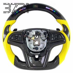 Volant sport en fibre de carbone avec écran LED pour Chevrolet Corvette C5 Cruze, 2009-2015 - Product Image 1