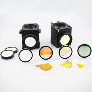 광학 형광 유리 472nm 형광 광학 밴드 패스 필터 생화학 분석기용 - Product Image 4