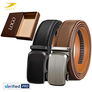 Cinturón de Cuero de Alta Calidad JANYO con Hebilla Plateada Personalizada, Cinturón Ajustable de Lujo para Hombre, para Uso Formal, de Negocios y Diario - Product Image 6