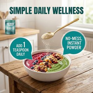 Mezcla de Musgo Marino, Raíz de Maca y Algas Irlandesas en Polvo <span class=keywords><strong>con</strong></span> Ashwagandha para Energía Natural, Apoyo Inmunológico y Salud Tiroidea (Muestra) - Product Image 4