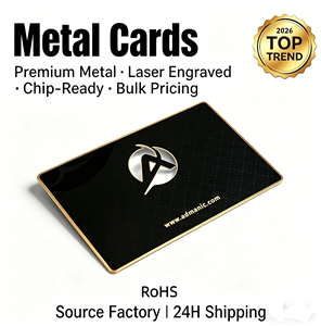 Professional Design Custom Hot Sale 0.5mm Thick Steel Business <b>Name</b> <b>Plate</b> Metal Membership Card with Custom Engraving - Product Image 1