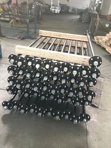 Nông nghiệp Trailer trục hỗ trợ tùy biến Trailer đôi trục 5 bu lông Trailer trống phanh trục - Product Image 5