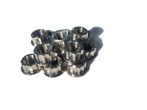 Tuercas de Brida de Titanio Pulido Gr5 de 12 Puntas Totalmente Roscadas M6 <span class=keywords><strong>M8</strong></span> M10 M12 para Competición - Product Image 5