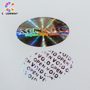 Etiqueta ANULADA de seguridad a prueba de manipulaciones personalizada Anti falsificación Impresión de vacío seguro genuino holograma Garantía Pegatinas de sellado - Product Image 3
