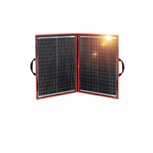Panel Solar Plegable de 6 Celdas Alecter APH-FB35 de 100W, Silicio Monocristalino Negro, Certificado TUV, 23% de Eficiencia, Gran Oferta - Product Image 1