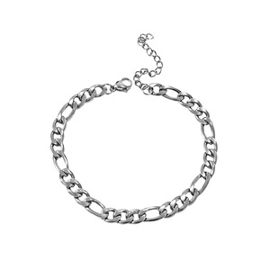 Stainless Steel 3:1 NK Chain Bracelet Geometric Design Unisex Jewelry Fashion Accessory - Product Image 3