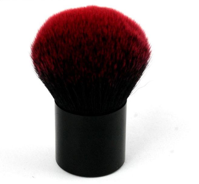 Custom cosmetic tool kabuki brush vegan big private label makeup powder blush brush with high quality