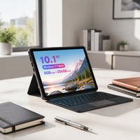 Tablette PC Windows 11 CHUWI Hi10X2 Intel 6500Y 8 Go de RAM LPDDR3 256 Go de SSD Ordinateur portable pour le bureau avec clavier et écran tactile