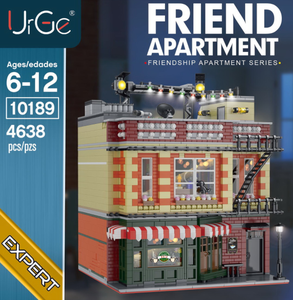 Nouveauté URGE 10189 Modèle d'appartement d'amis Jouets Blocs de construction Jouets pour enfants - Product Image 2