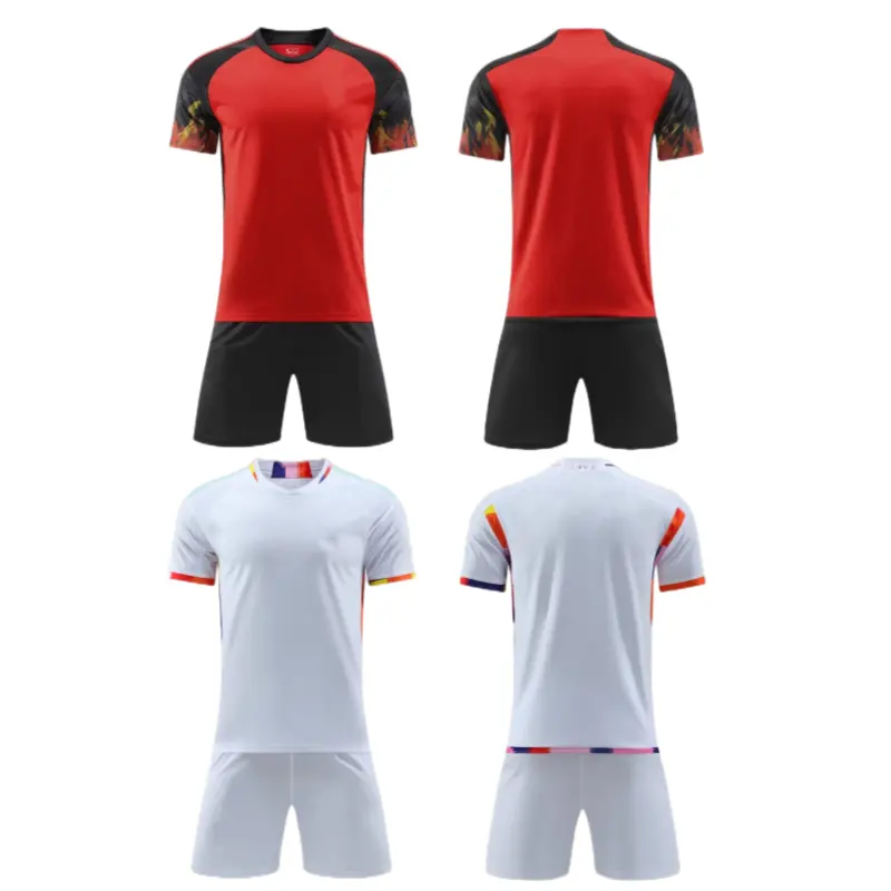 22-23 Men Soccer Wear Customized Youth Soccer Jersey With Logo and Numbers Sublimated Soccer Uniforms