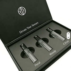 Caja de Regalo Personalizada para Perfume con Botella de Vidrio, Papel con Lámina UV, Impresión Digital, Material de Cartón para Muestras de Perfume - Product Image 2