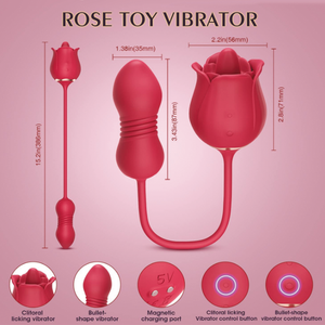 Gf <span class=keywords><strong>Maker</strong></span> 3 In 1 Clitoris Stimulator Tong Likken Thrusting G Spot <span class=keywords><strong>Dildo</strong></span> Vibrator Met 9 Modi Clitoris Tepel Licker voor Vrouwen - Product Image 4