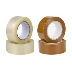 Ruban adhésif transparent BOPP Mnj Cinta, acrylique, sensible à la pression, imperméable, 4,8 cm x 110 m, lot de 6 pièces pour la fermeture de cartons - Product Image 1