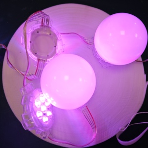 2024 haute qualité LED buld WS2811 DC24V IP65 adressable double Signal 70mm numérique Noël LED Point Lights - Product Image 6